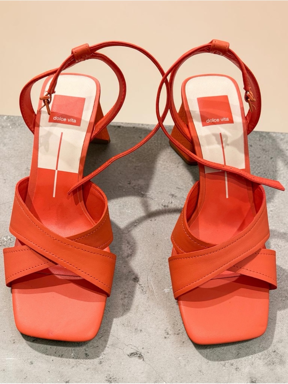 Dolce Vita NWT Strappy Block Heel Sandals